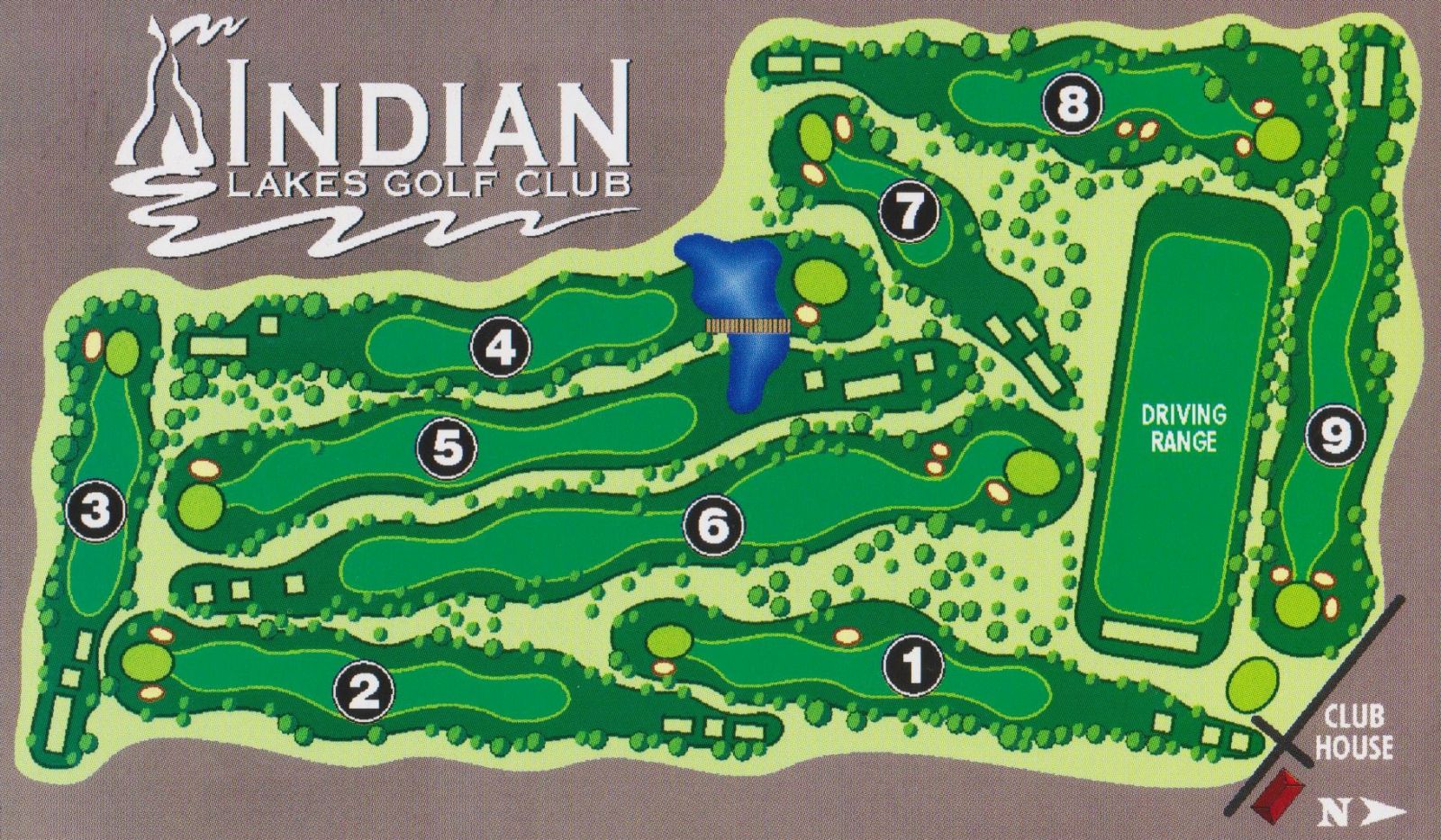 Course Details Indian Lakes Golf Club